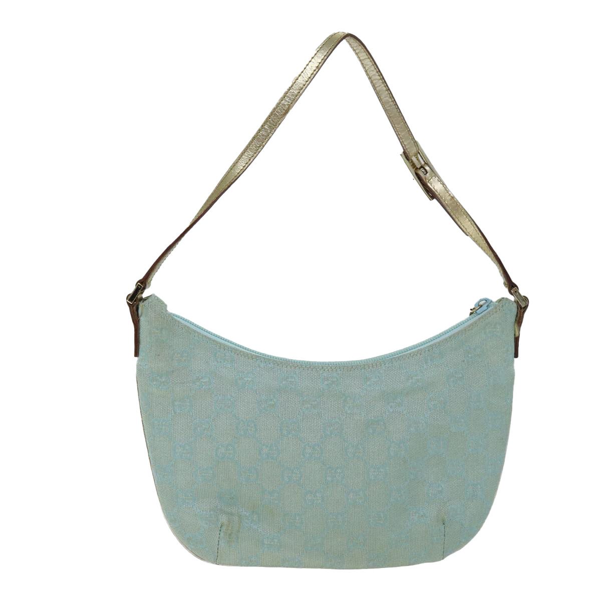 Gucci Gg Canvas Blue Canvas Shoulder Bag (Pre-Owned) Size ONE SIZE - 2 Thumbnail