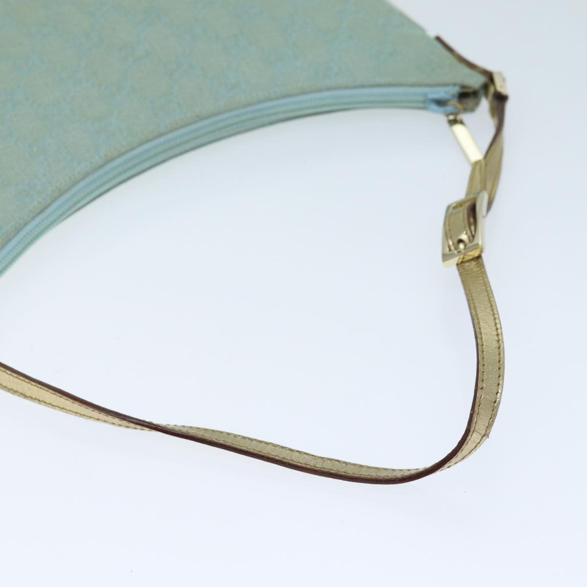 Gucci Gg Canvas Blue Canvas Shoulder Bag (Pre-Owned) Size ONE SIZE - 15 Thumbnail