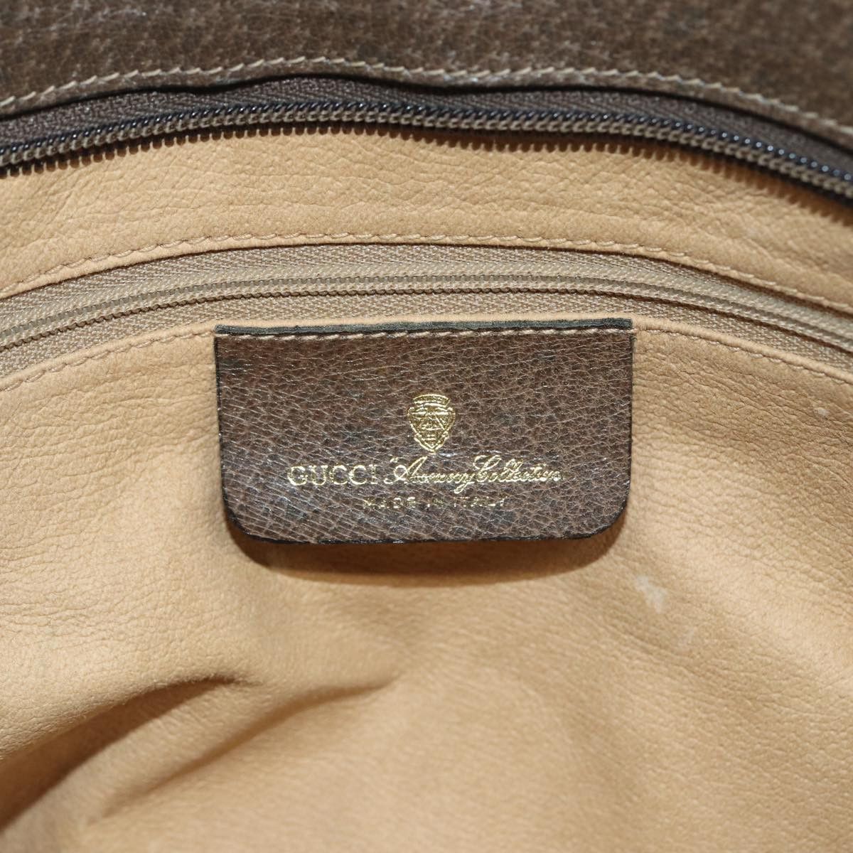 Gucci Gg Canvas Beige Canvas Handbag (Pre-Owned) Size ONE SIZE - 8 Thumbnail