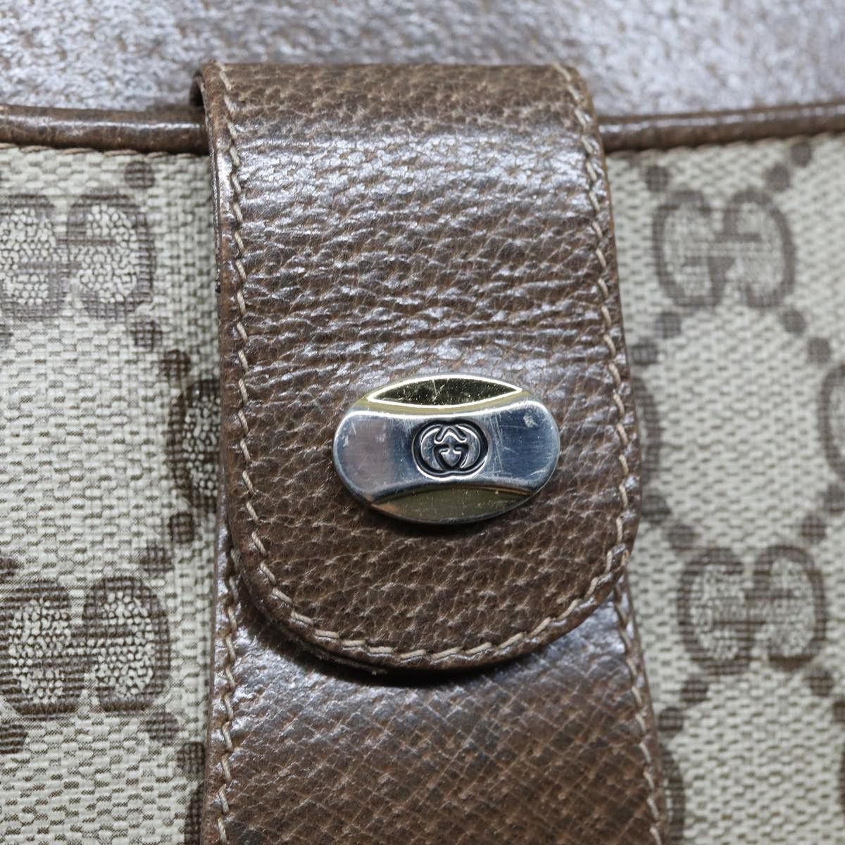 Gucci Gg Canvas Beige Canvas Handbag (Pre-Owned) Size ONE SIZE - 20 Thumbnail