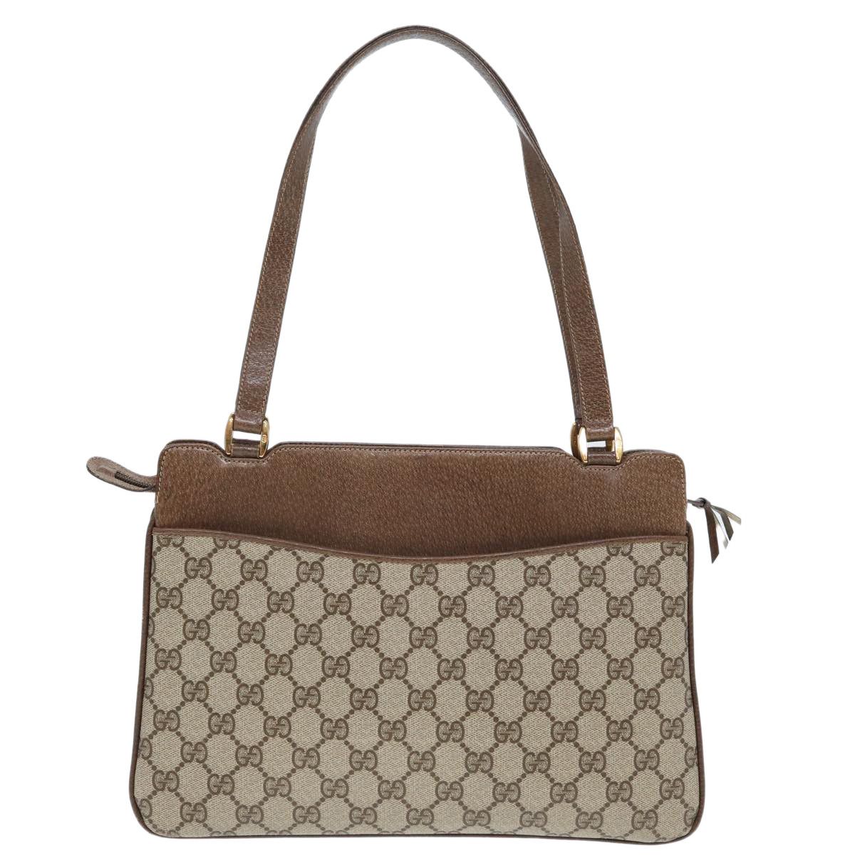 Gucci Gg Canvas Beige Canvas Handbag (Pre-Owned) Size ONE SIZE - 2 Thumbnail