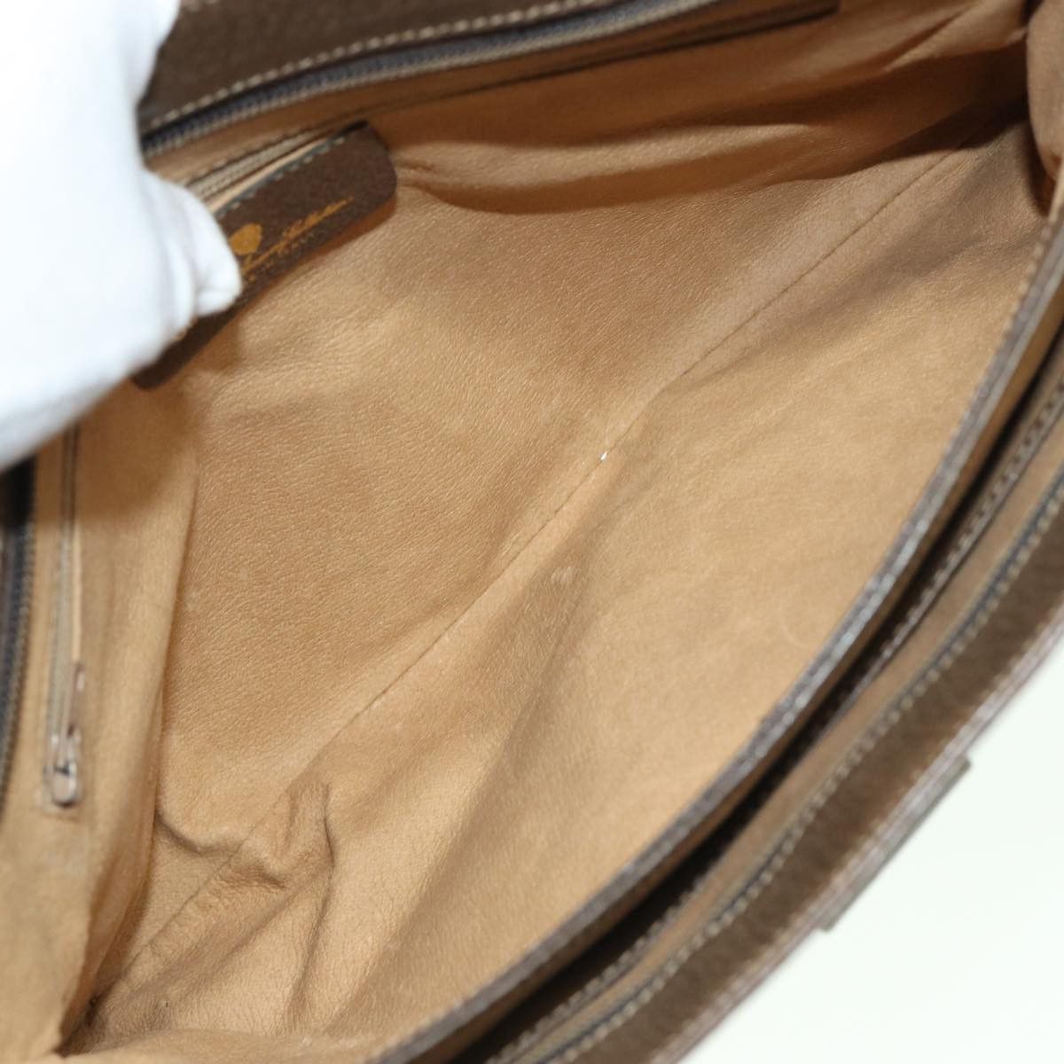 Gucci Gg Canvas Beige Canvas Handbag (Pre-Owned) Size ONE SIZE - 5 Thumbnail