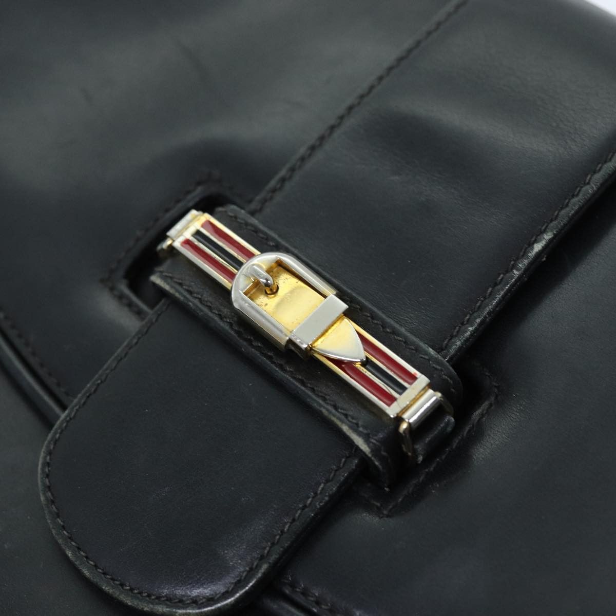 Gucci Black Leather Shoulder Bag (Pre-Owned) Size ONE SIZE - 11 Thumbnail