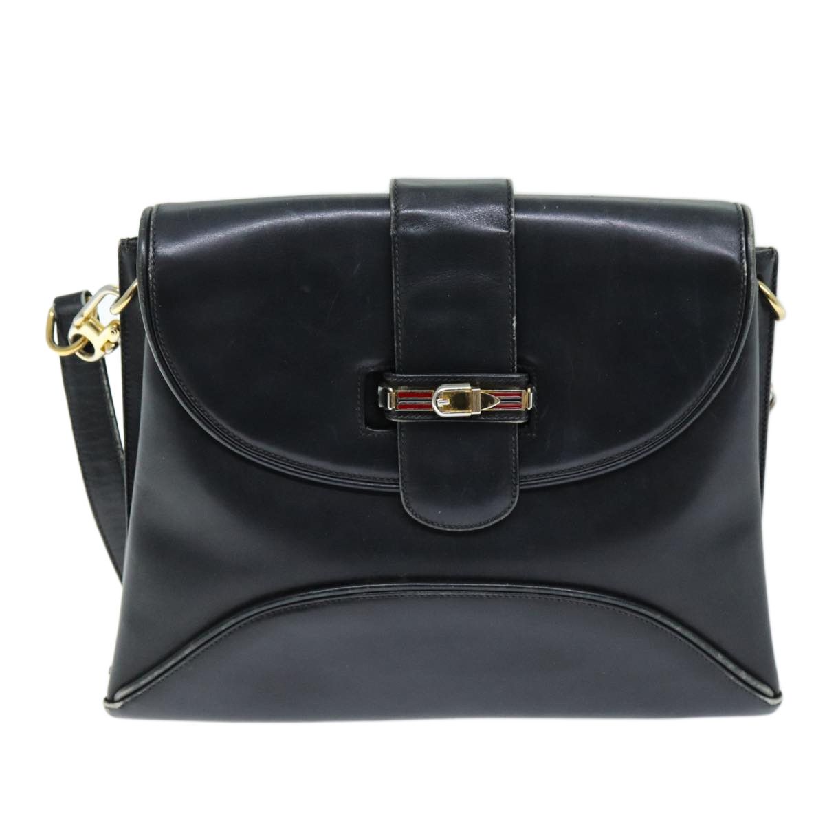 Gucci Black Leather Shoulder Bag (Pre-Owned) Size ONE SIZE - 16 Thumbnail
