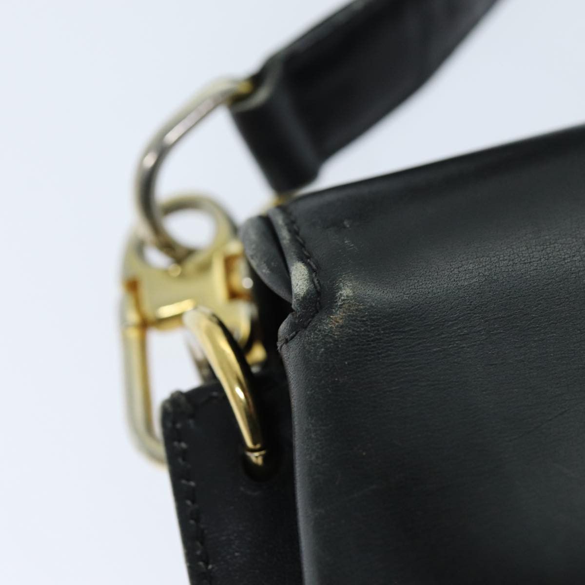Gucci Black Leather Shoulder Bag (Pre-Owned) Size ONE SIZE - 8 Thumbnail