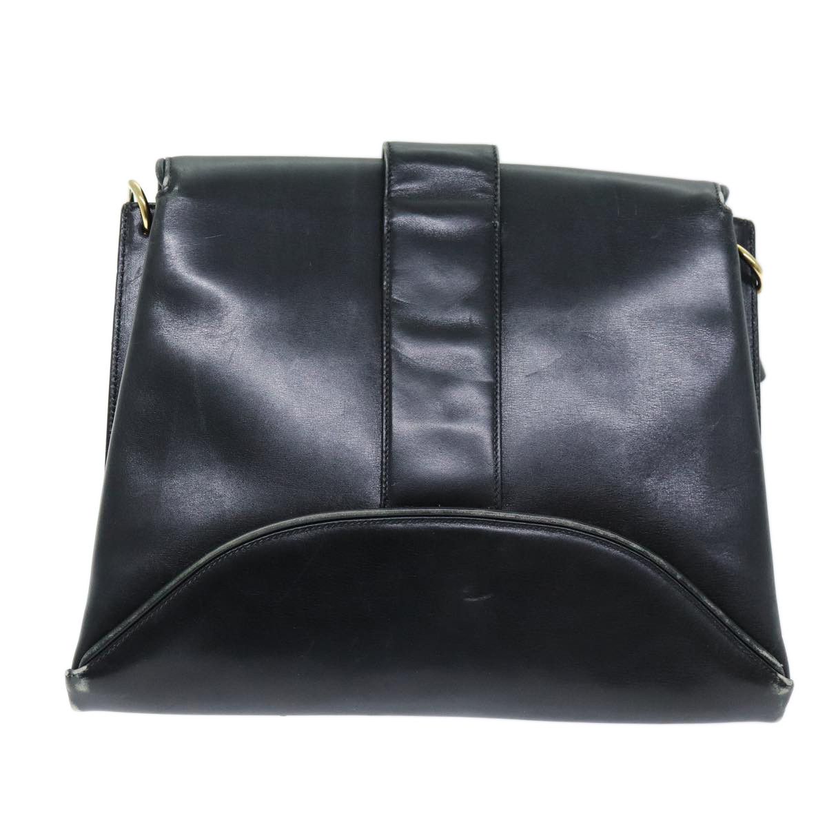 Gucci Black Leather Shoulder Bag (Pre-Owned) Size ONE SIZE - 2 Thumbnail