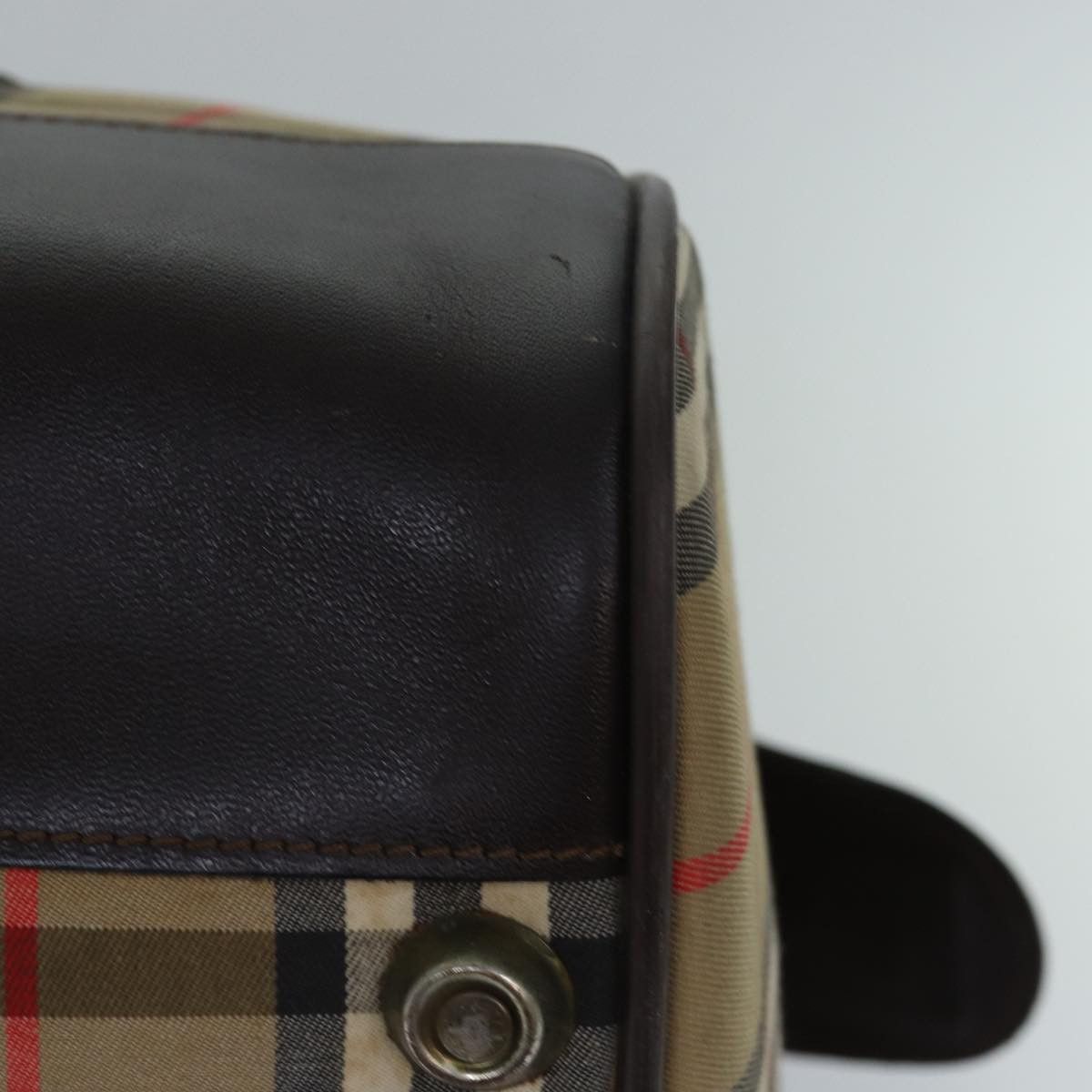 Burberry Nova Check Beige Canvas Travel Bag (Pre-Owned) Size ONE SIZE - 15 Thumbnail