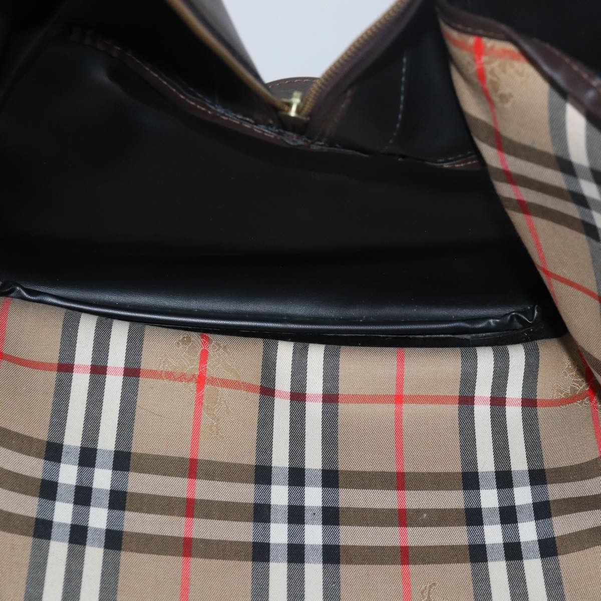 Burberry Nova Check Beige Canvas Travel Bag (Pre-Owned) Size ONE SIZE - 20 Thumbnail