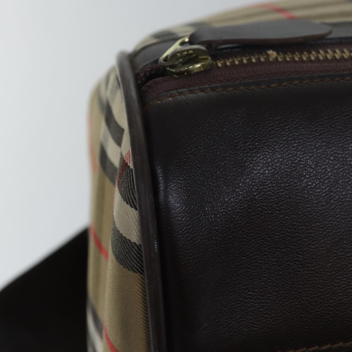 Burberry Nova Check Beige Canvas Travel Bag (Pre-Owned) Size ONE SIZE - 16 Thumbnail