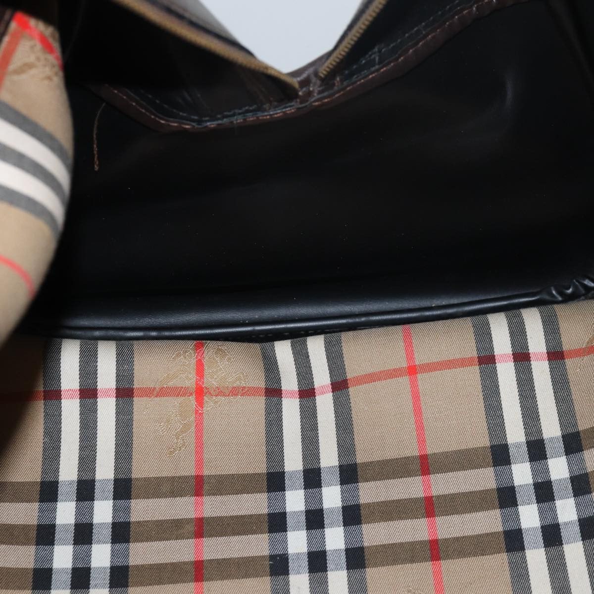 Burberry Nova Check Beige Canvas Travel Bag (Pre-Owned) Size ONE SIZE - 19 Thumbnail