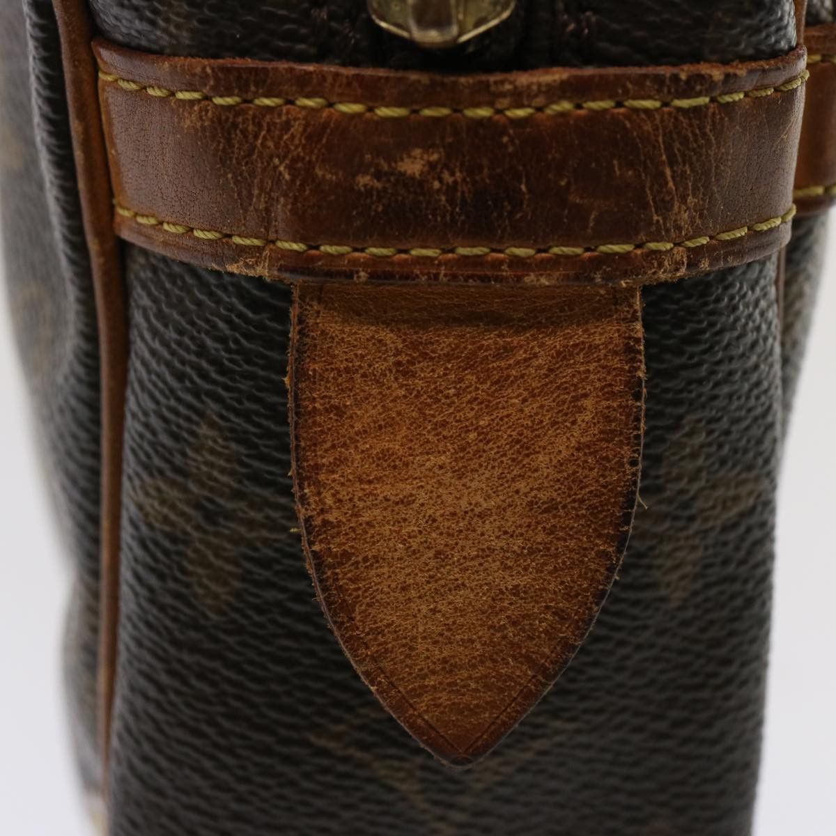 Louis Vuitton Compiegne 28 Brown Canvas Clutch Bag (Pre-Owned) Size ONE SIZE - 10 Thumbnail