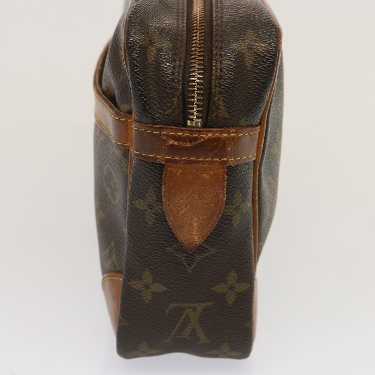 Louis Vuitton Compiegne 28 Brown Canvas Clutch Bag (Pre-Owned) Size ONE SIZE - 14 Thumbnail