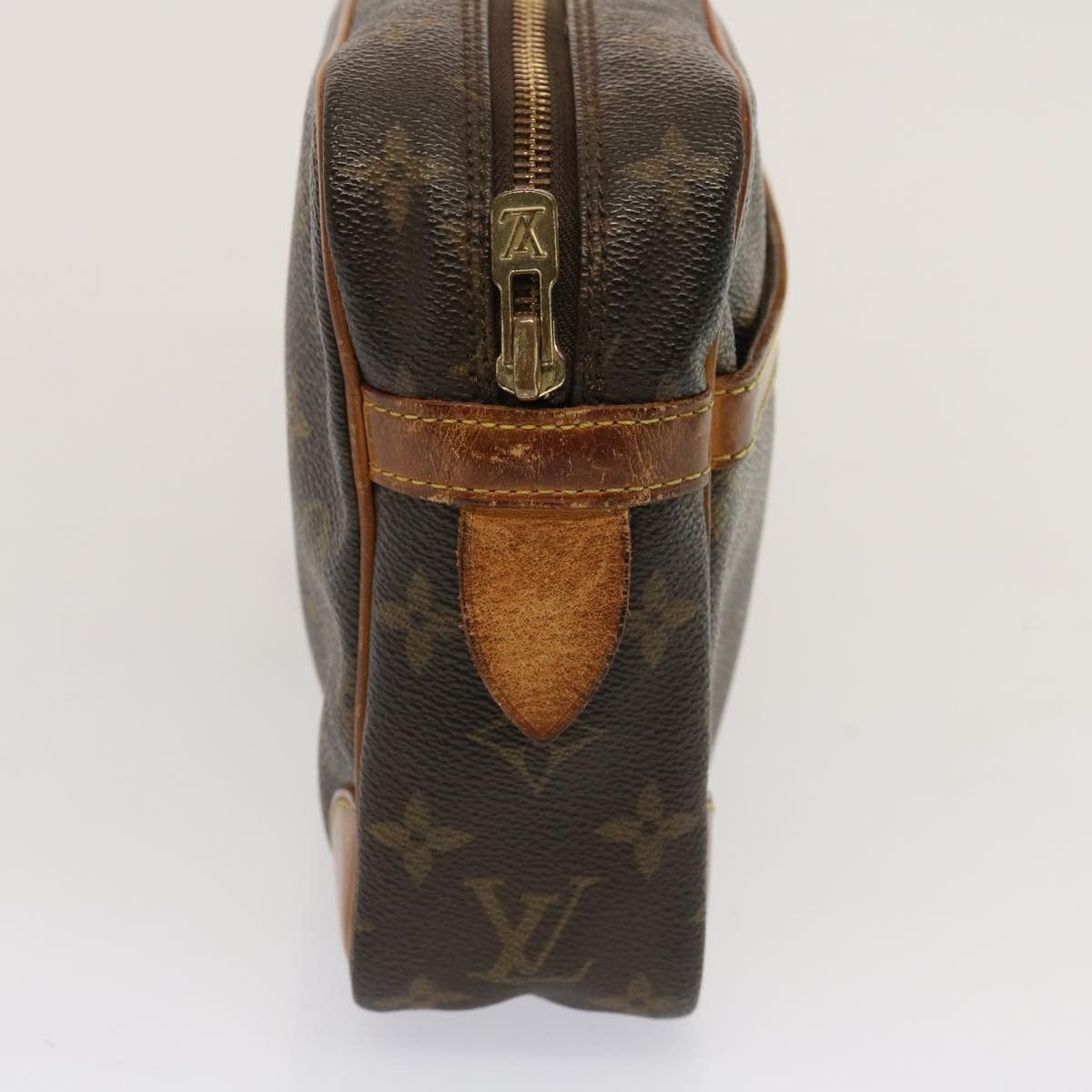 Louis Vuitton Compiegne 28 Brown Canvas Clutch Bag (Pre-Owned) Size ONE SIZE - 11 Thumbnail
