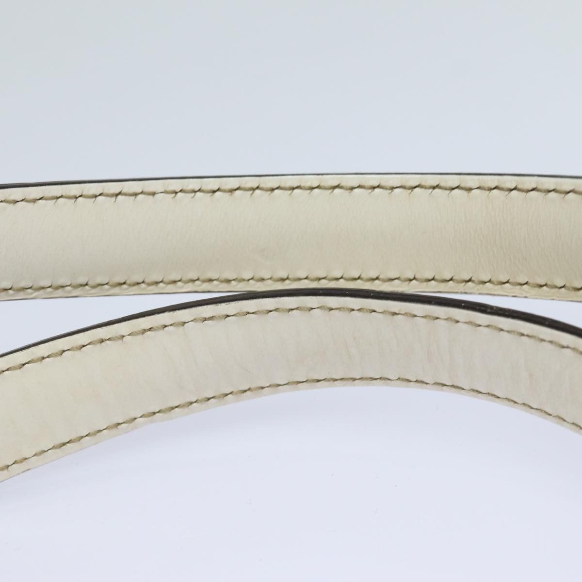 Gucci Interlocking White Canvas Tote Bag (Pre-Owned) Size ONE SIZE - 14 Thumbnail