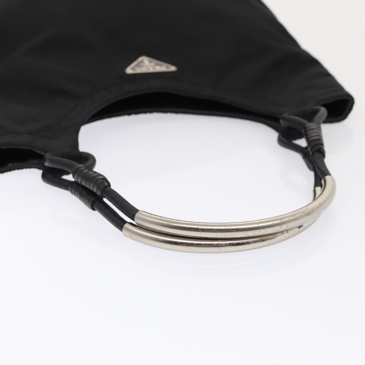 Prada Tessuto Black Synthetic Handbag (Pre-Owned) Size ONE SIZE - 10 Thumbnail