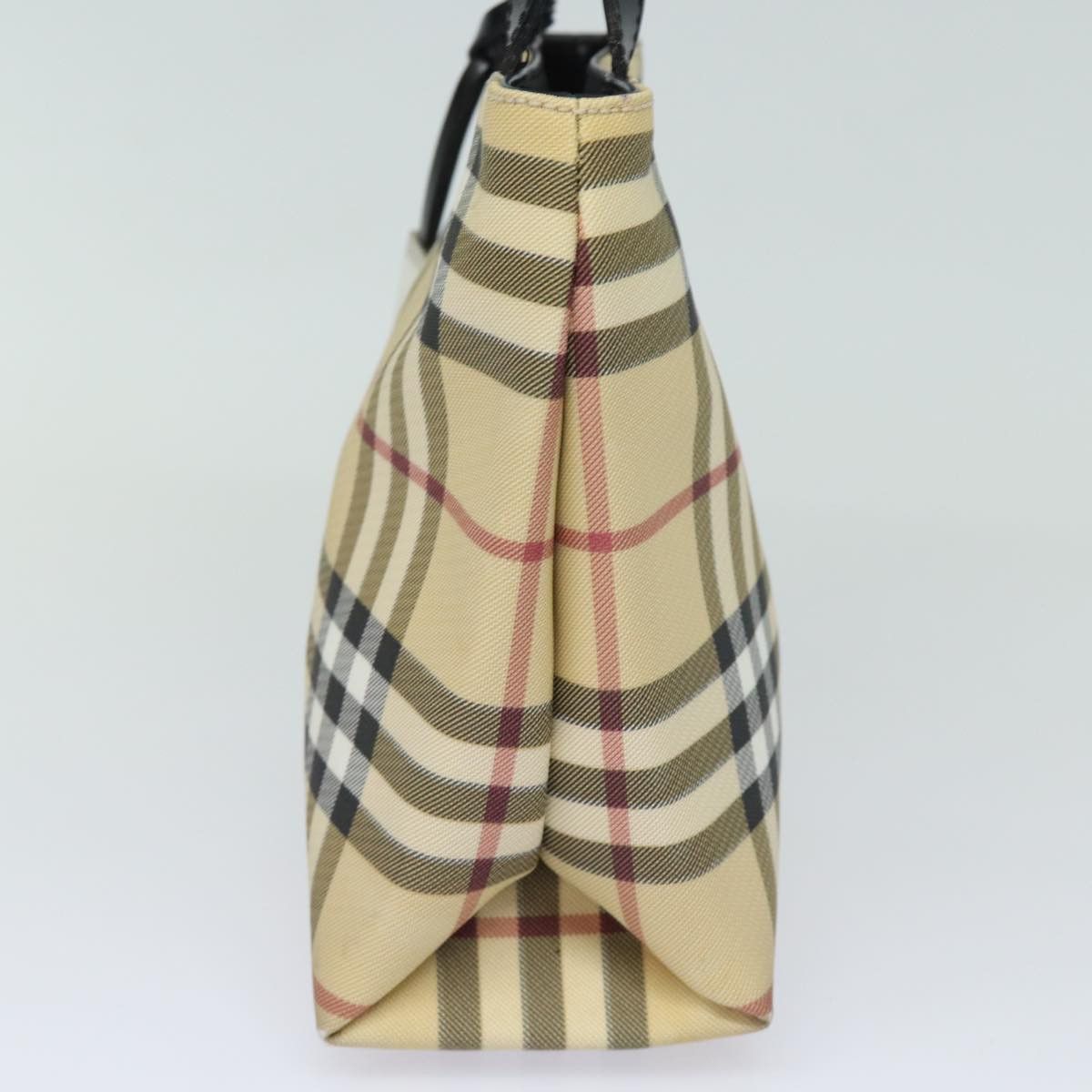 Burberry Nova Check Beige Canvas Handbag (Pre-Owned) Size ONE SIZE - 8 Thumbnail
