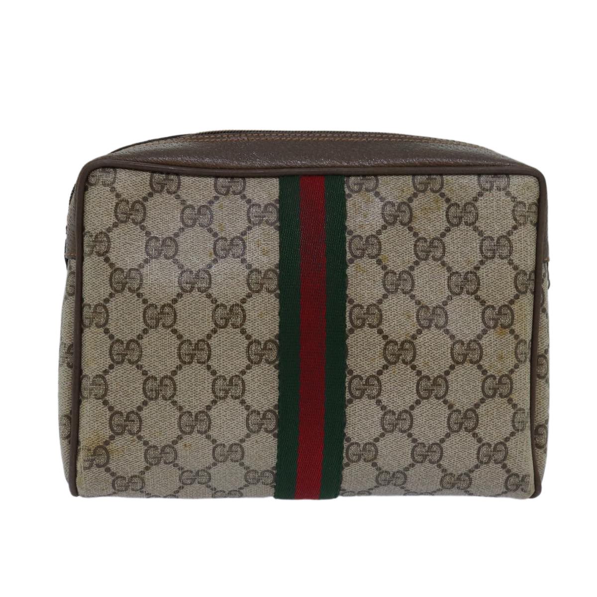 Gucci Gg Canvas Beige Canvas Clutch Bag (Pre-Owned) Size ONE SIZE - 2 Thumbnail