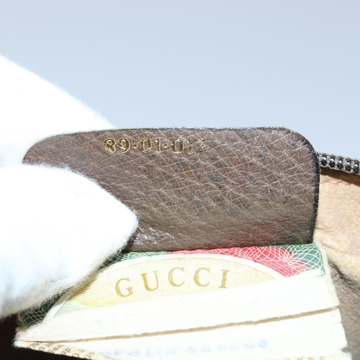 Gucci Gg Canvas Beige Canvas Clutch Bag (Pre-Owned) Size ONE SIZE - 6 Thumbnail