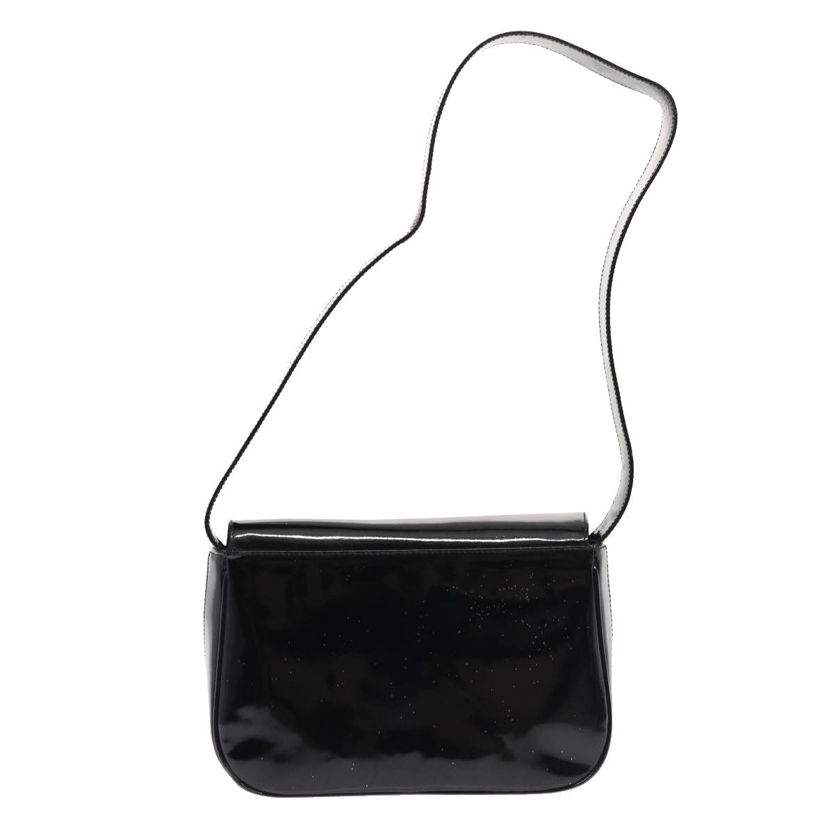 Salvatore Ferragamo Vara Black Patent Leather Shoulder Bag (Pre-Owned) Size ONE SIZE - 2 Thumbnail