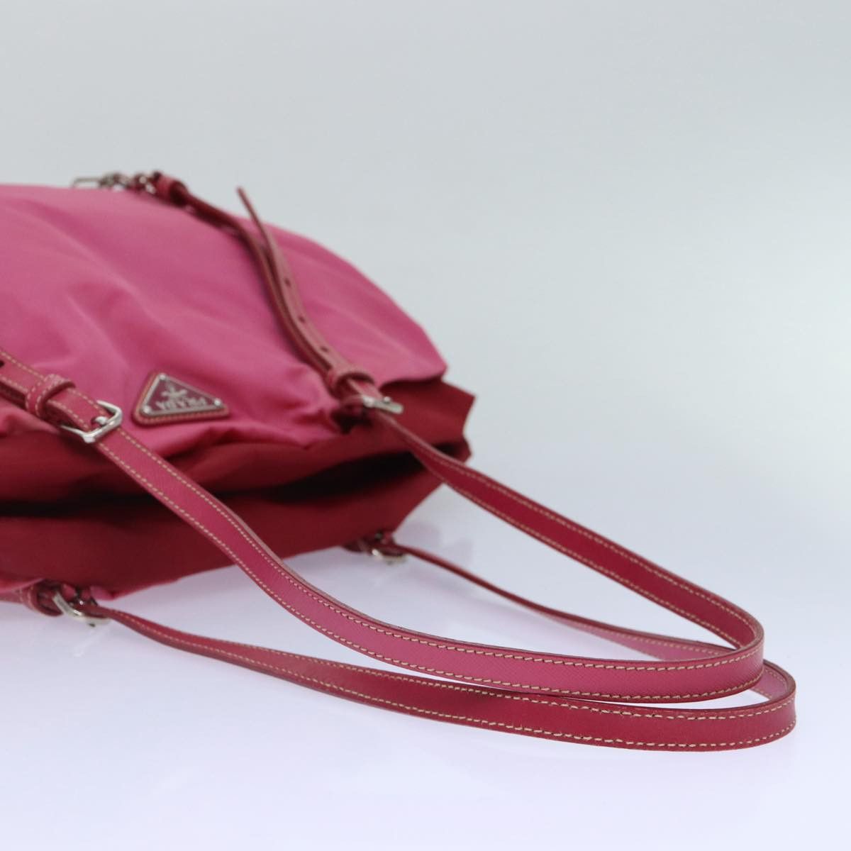 Prada Re-Nylon Pink Canvas Tote Bag (Pre-Owned) Size ONE SIZE - 5 Thumbnail