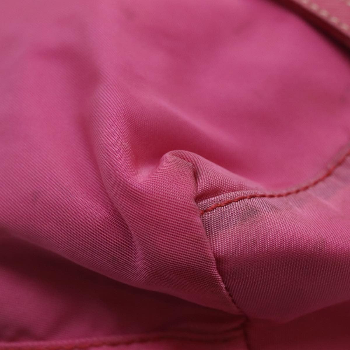 Prada Re-Nylon Pink Canvas Tote Bag (Pre-Owned) Size ONE SIZE - 10 Thumbnail