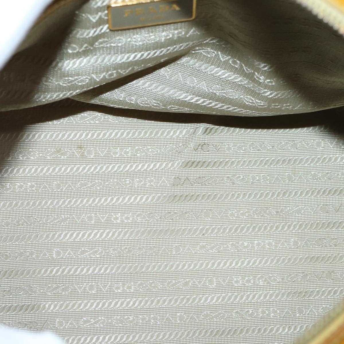 Prada Saffiano Yellow Leather Handbag (Pre-Owned) Size ONE SIZE - 5 Thumbnail