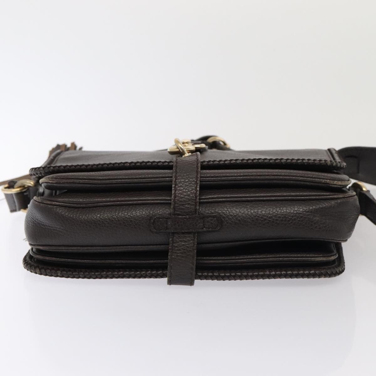 Gucci Marrakech Brown Leather Shoulder Bag (Pre-Owned) Size ONE SIZE - 3 Thumbnail