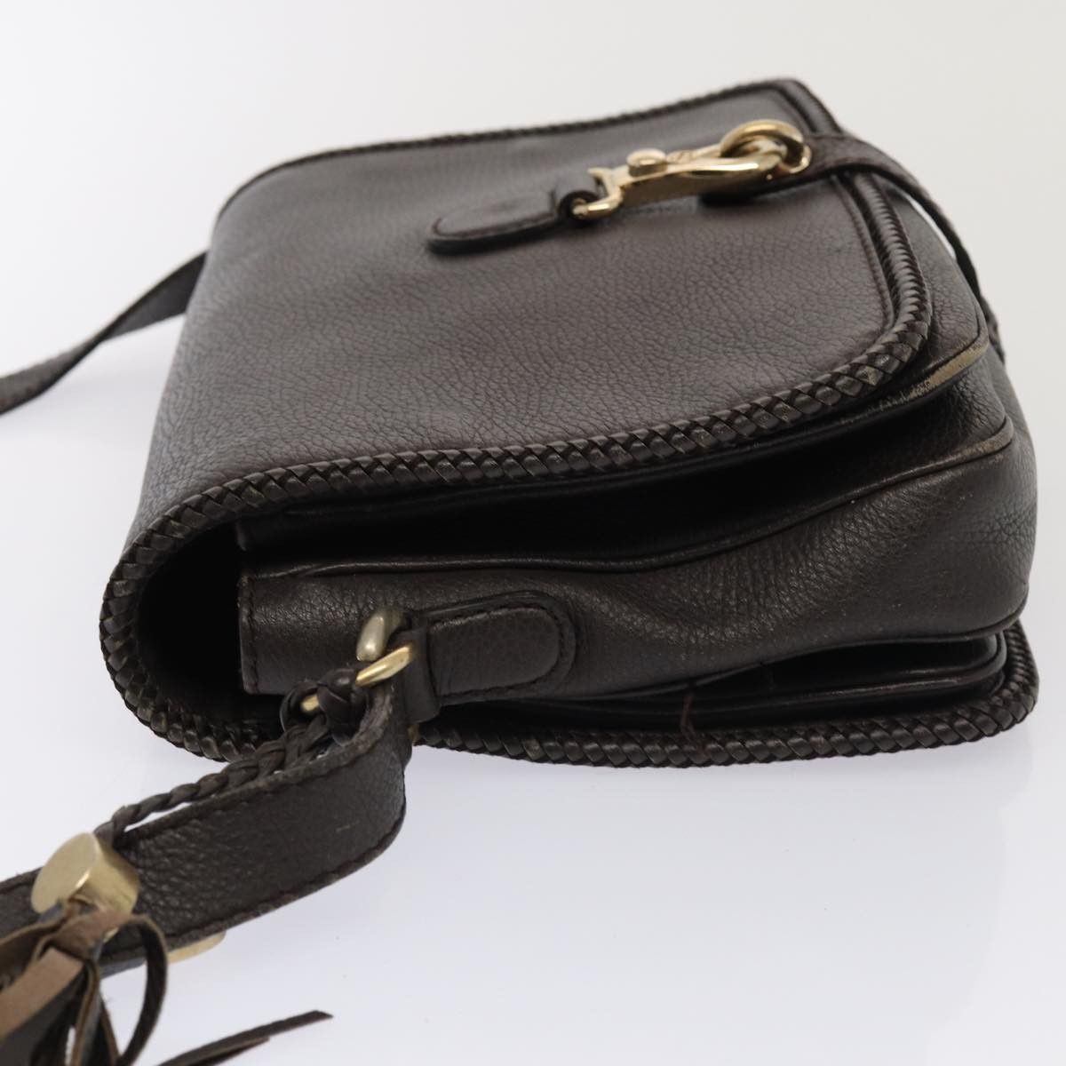 Gucci Marrakech Brown Leather Shoulder Bag (Pre-Owned) Size ONE SIZE - 10 Thumbnail