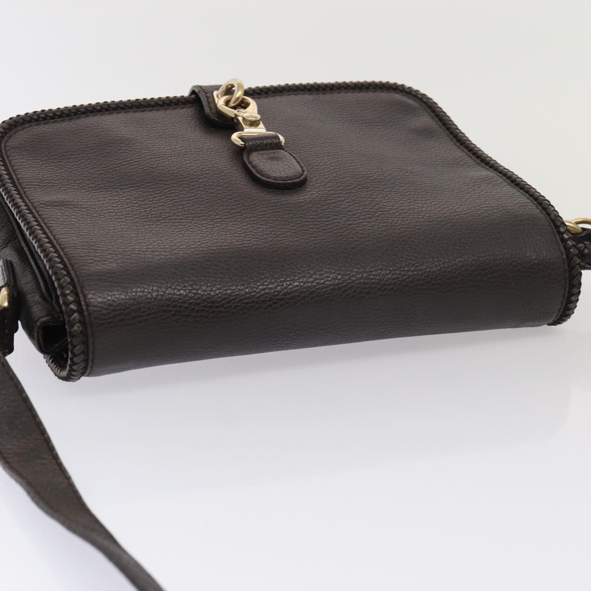 Gucci Marrakech Brown Leather Shoulder Bag (Pre-Owned) Size ONE SIZE - 4 Thumbnail