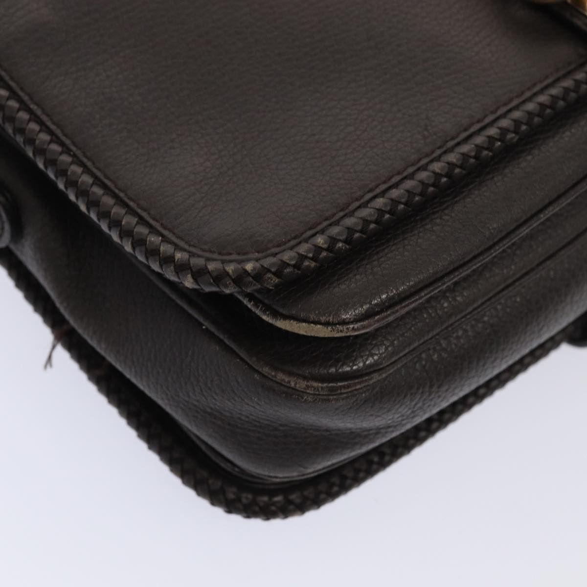 Gucci Marrakech Brown Leather Shoulder Bag (Pre-Owned) Size ONE SIZE - 15 Thumbnail