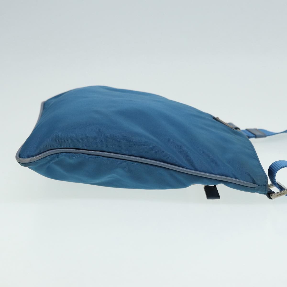 Prada Tessuto Blue Synthetic Shoulder Bag (Pre-Owned) Size ONE SIZE - 10 Thumbnail