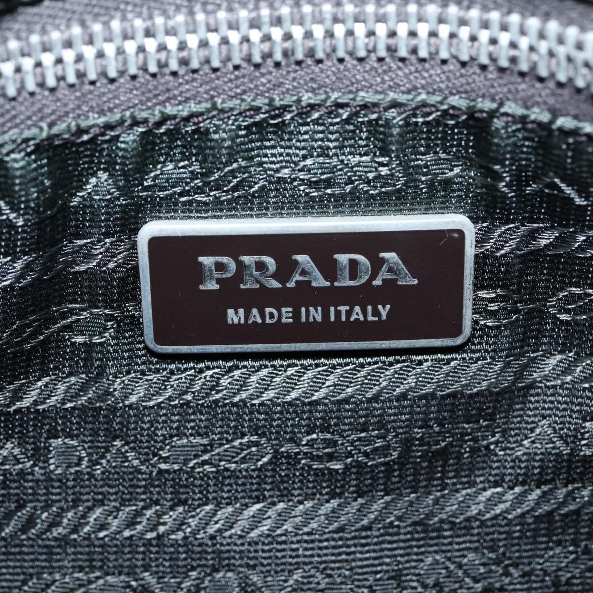 Prada Tessuto Blue Synthetic Shoulder Bag (Pre-Owned) Size ONE SIZE - 8 Thumbnail