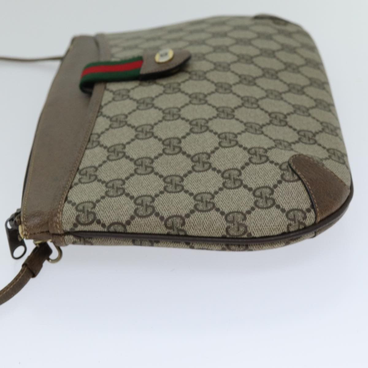 Gucci Ophidia Beige Canvas Shoulder Bag (Pre-Owned) Size ONE SIZE - 9 Thumbnail