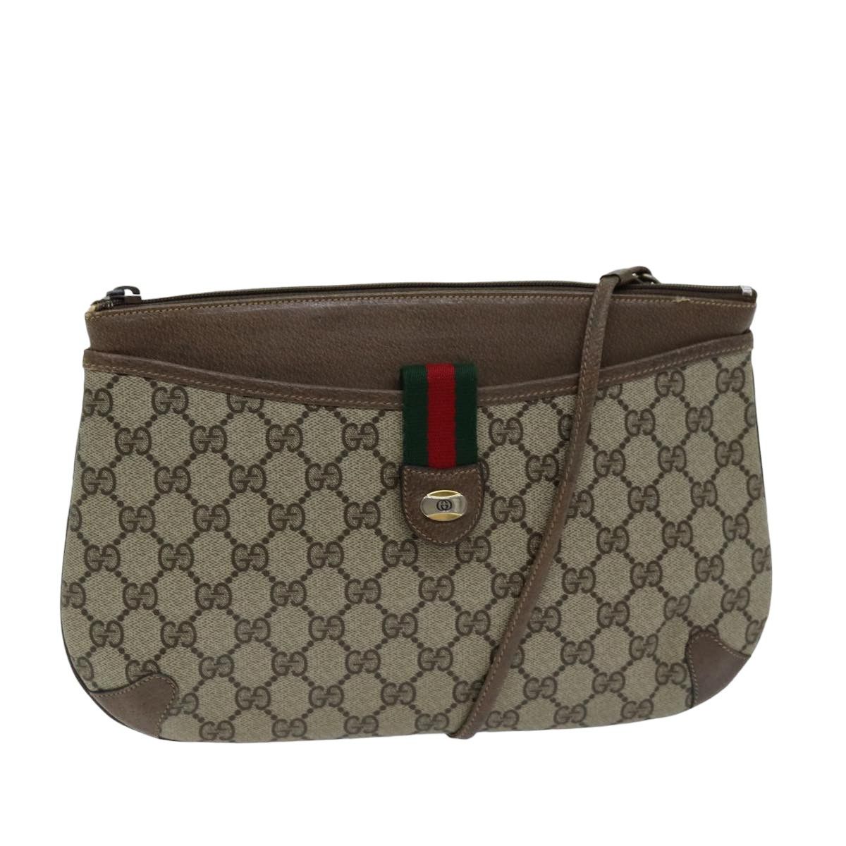 Gucci Ophidia Beige Canvas Shoulder Bag (Pre-Owned) Size ONE SIZE - 11 Thumbnail