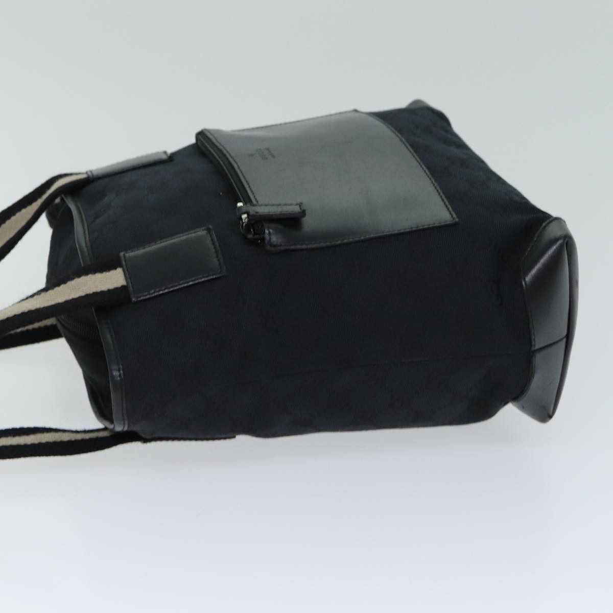 Gucci Gg Canvas Black Canvas Tote Bag (Pre-Owned) Size ONE SIZE - 10 Thumbnail