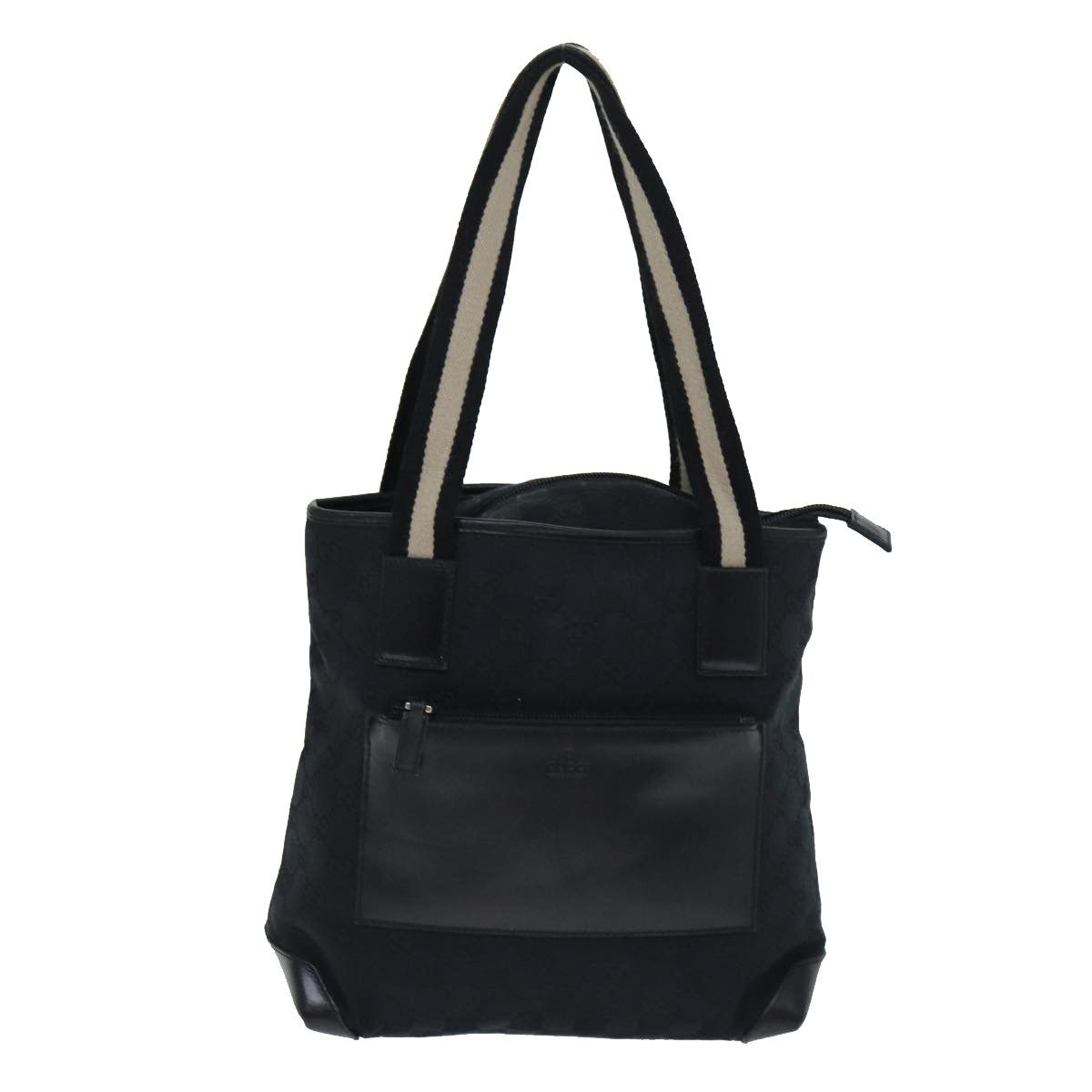 Gucci Gg Canvas Black Canvas Tote Bag (Pre-Owned) Size ONE SIZE - 19 Thumbnail