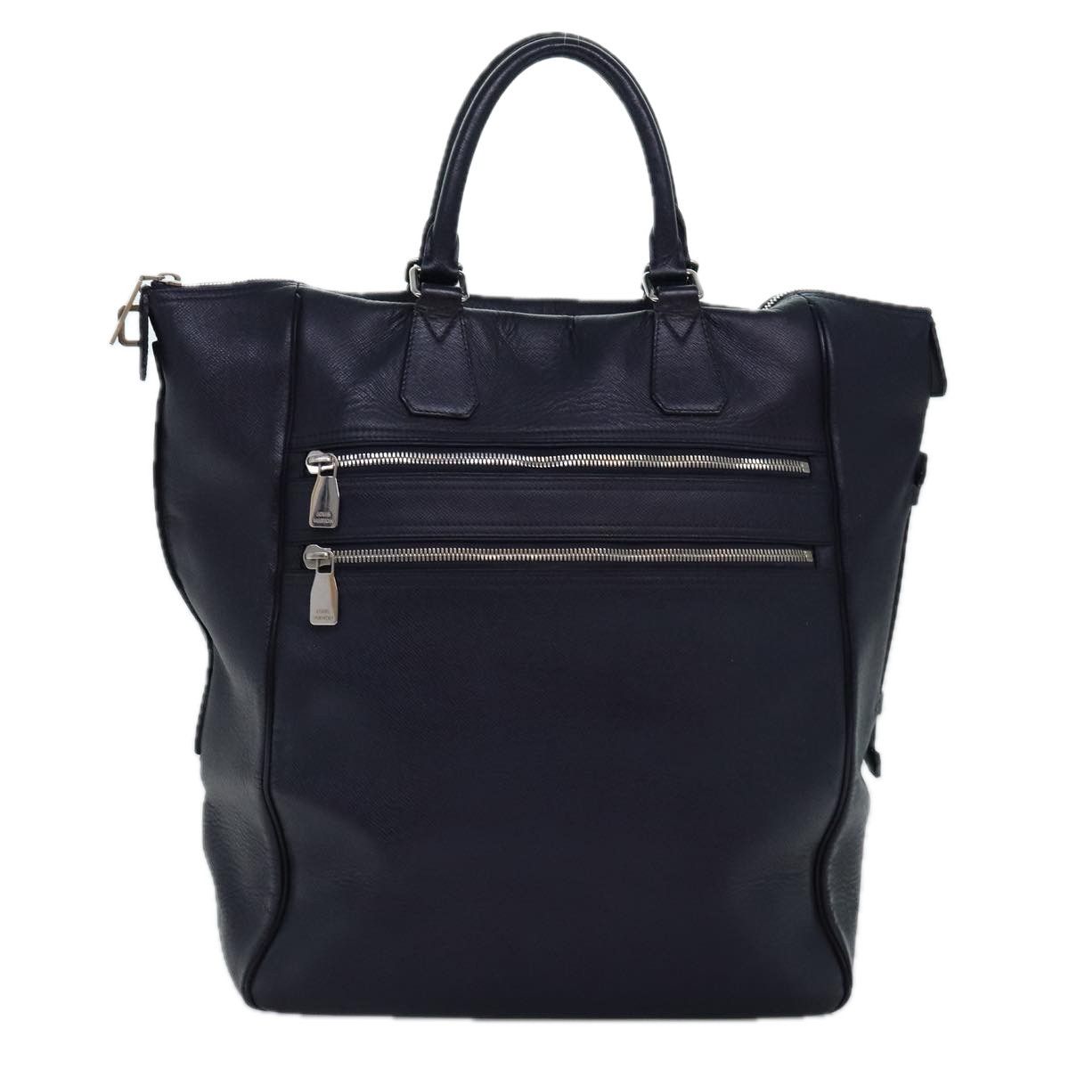 Louis Vuitton Marin Navy Leather Tote Bag (Pre-Owned) Size ONE SIZE - 17 Thumbnail