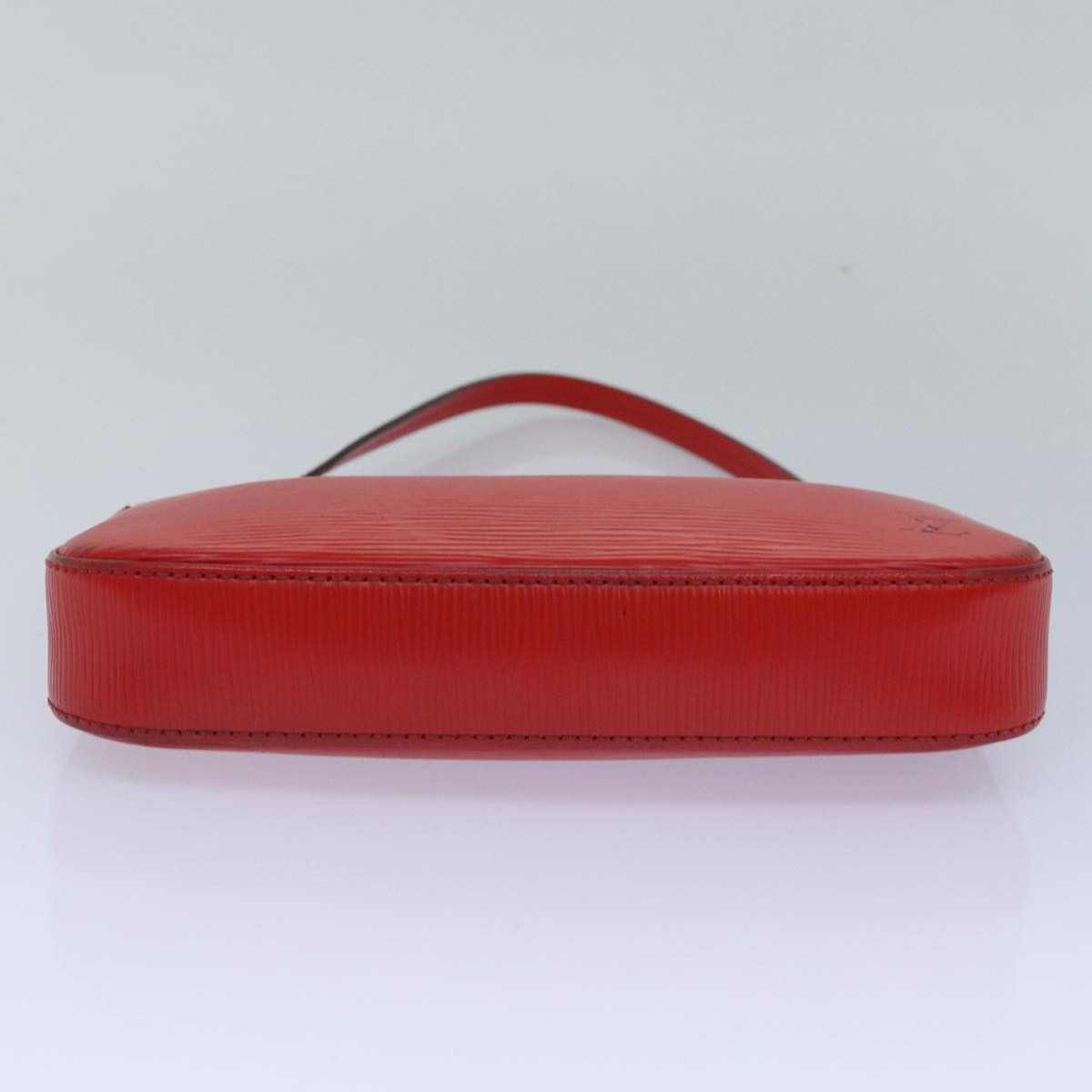 Louis Vuitton Pochette Accessoires Red Leather Clutch Bag (Pre-Owned) Size ONE SIZE - 3 Thumbnail