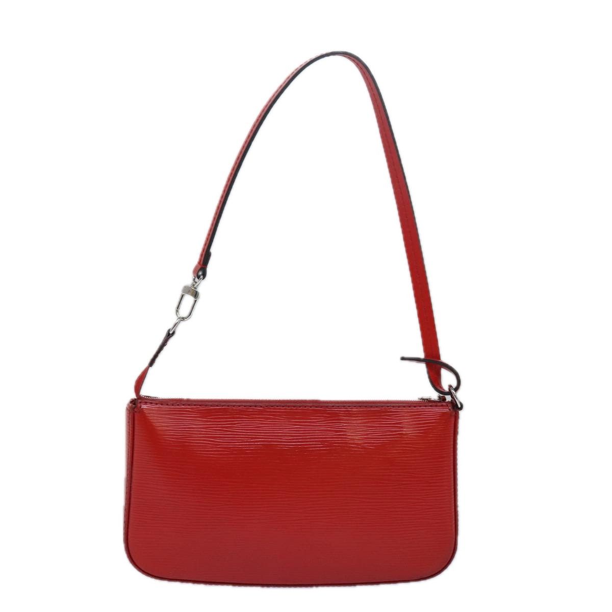 Louis Vuitton Pochette Accessoires Red Leather Clutch Bag (Pre-Owned) Size ONE SIZE - 2 Thumbnail