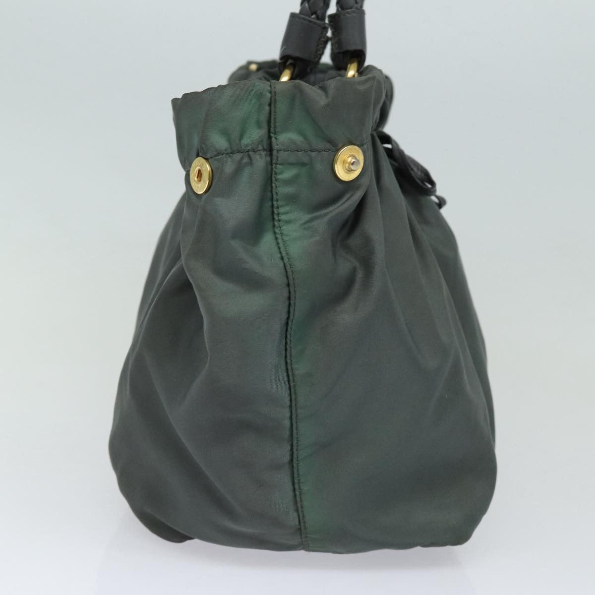 Prada Tessuto Khaki Synthetic Handbag (Pre-Owned) Size ONE SIZE - 15 Thumbnail