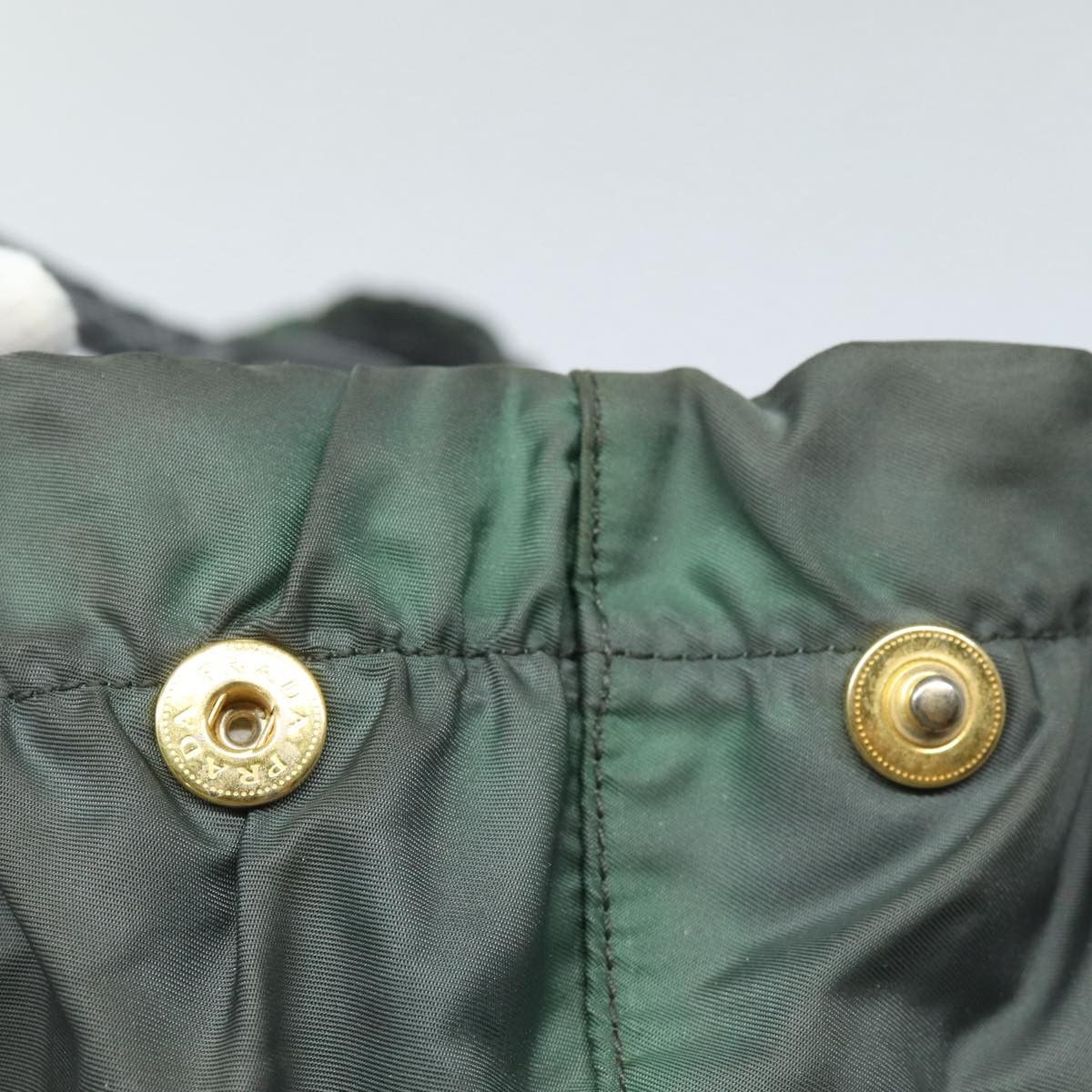 Prada Tessuto Khaki Synthetic Handbag (Pre-Owned) Size ONE SIZE - 20 Thumbnail