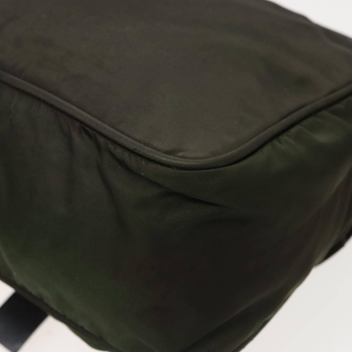 Prada Tessuto Khaki Synthetic Shoulder Bag (Pre-Owned) Size ONE SIZE - 20 Thumbnail