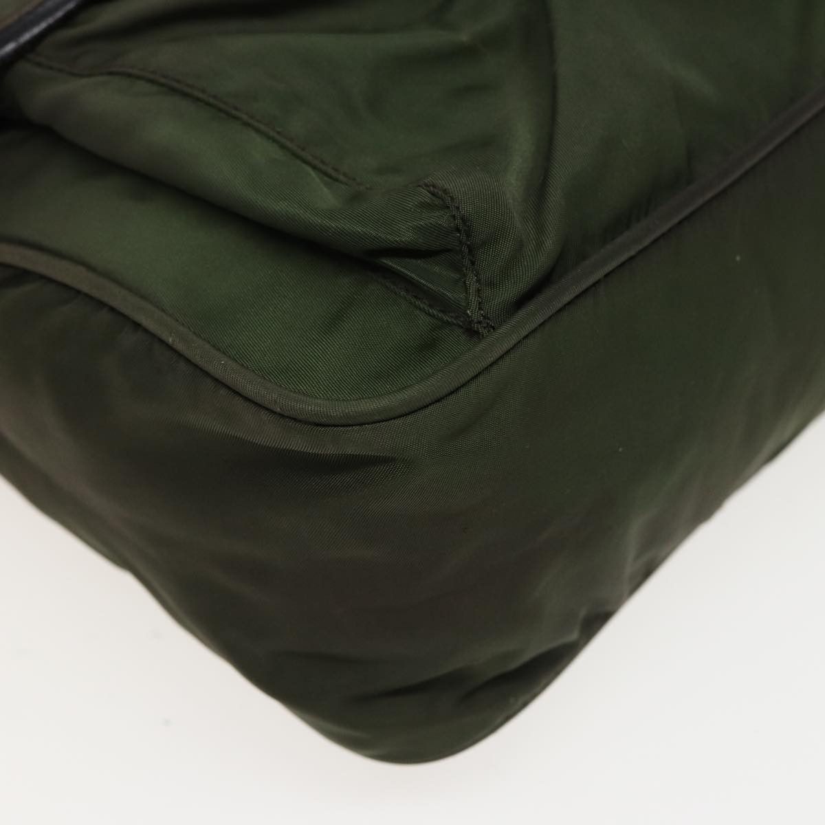 Prada Tessuto Khaki Synthetic Shoulder Bag (Pre-Owned) Size ONE SIZE - 19 Thumbnail