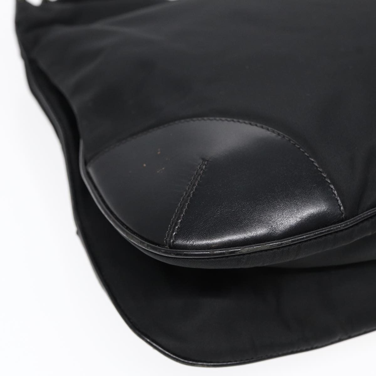 Prada Tessuto Black Synthetic Shoulder Bag (Pre-Owned) Size ONE SIZE - 17 Thumbnail