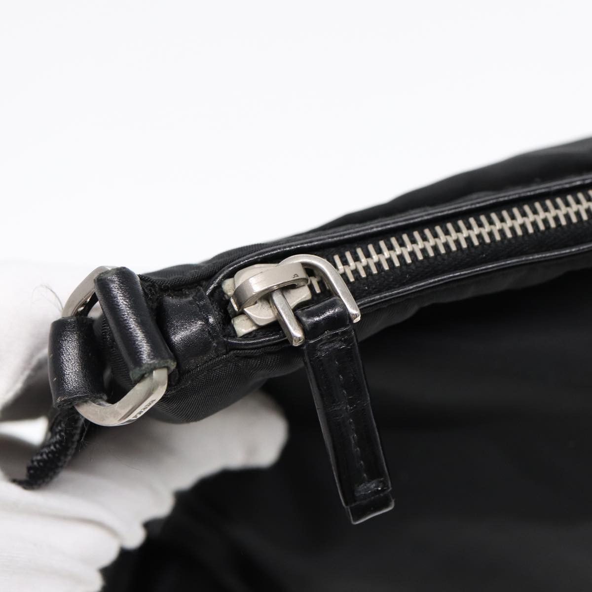Prada Tessuto Black Synthetic Shoulder Bag (Pre-Owned) Size ONE SIZE - 20 Thumbnail