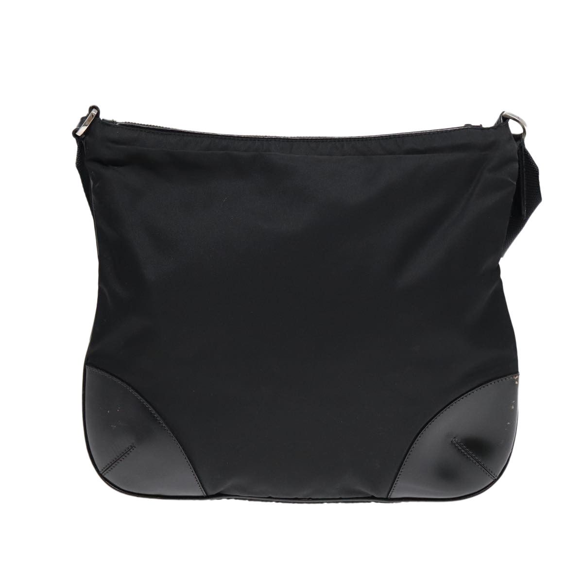 Prada Tessuto Black Synthetic Shoulder Bag (Pre-Owned) Size ONE SIZE - 2 Thumbnail