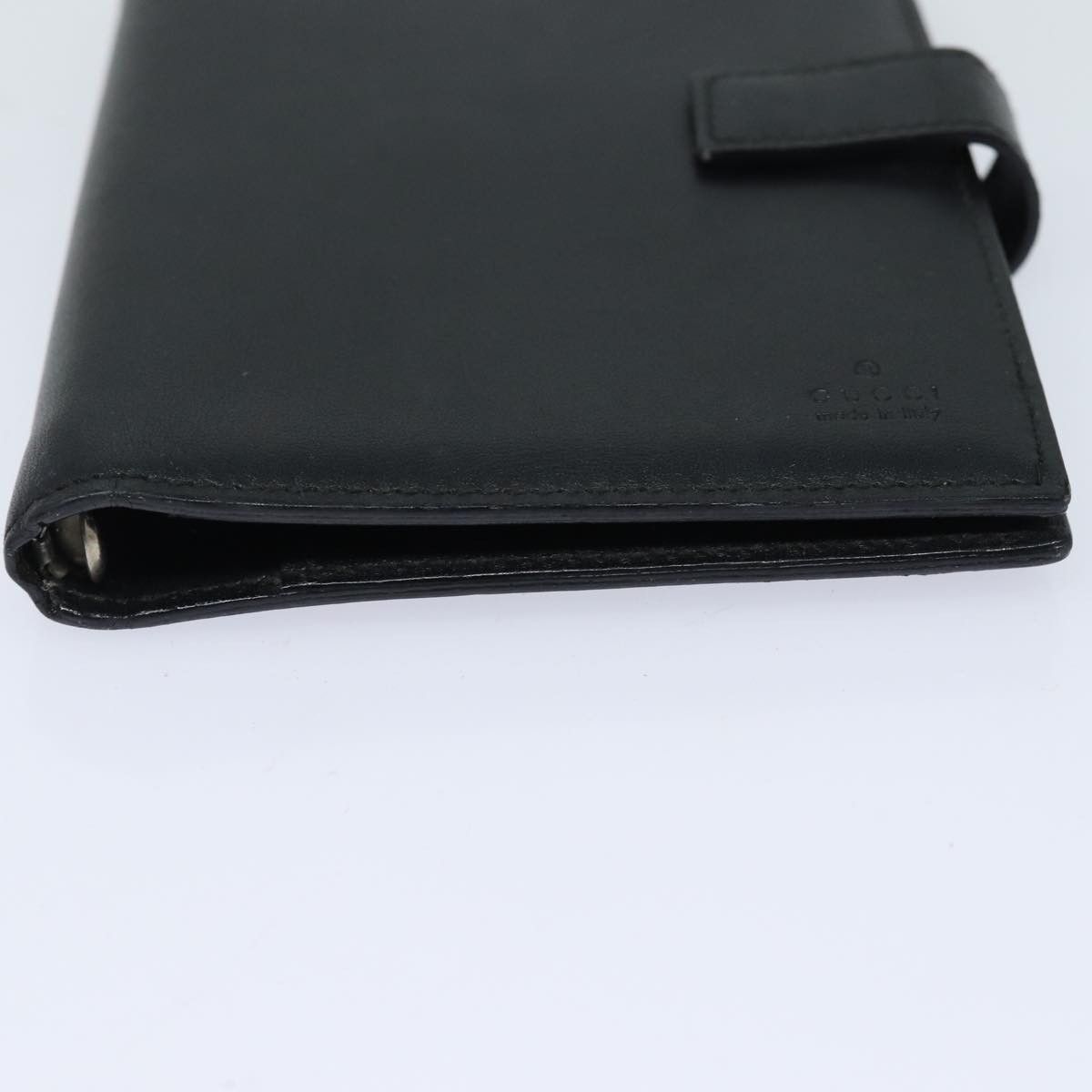 Gucci Couverture Agenda Black Leather Wallet (Pre-Owned) Size ONE SIZE - 10 Thumbnail