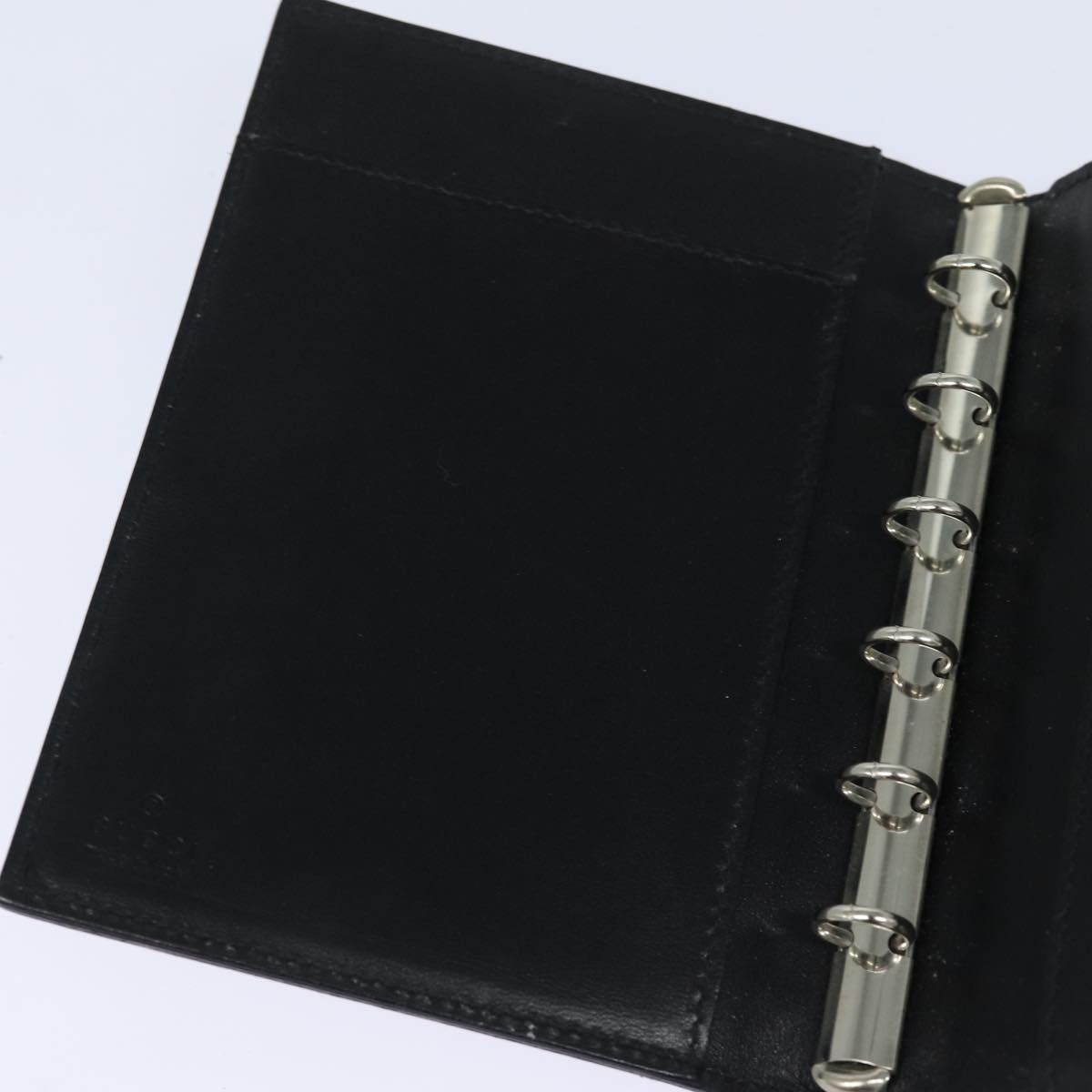 Gucci Couverture Agenda Black Leather Wallet (Pre-Owned) Size ONE SIZE - 7 Thumbnail