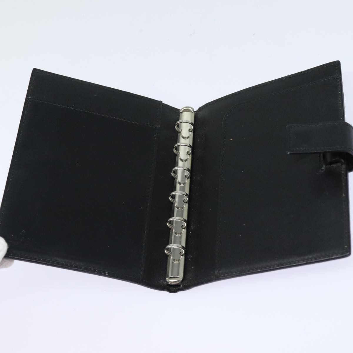 Gucci Couverture Agenda Black Leather Wallet (Pre-Owned) Size ONE SIZE - 5 Thumbnail