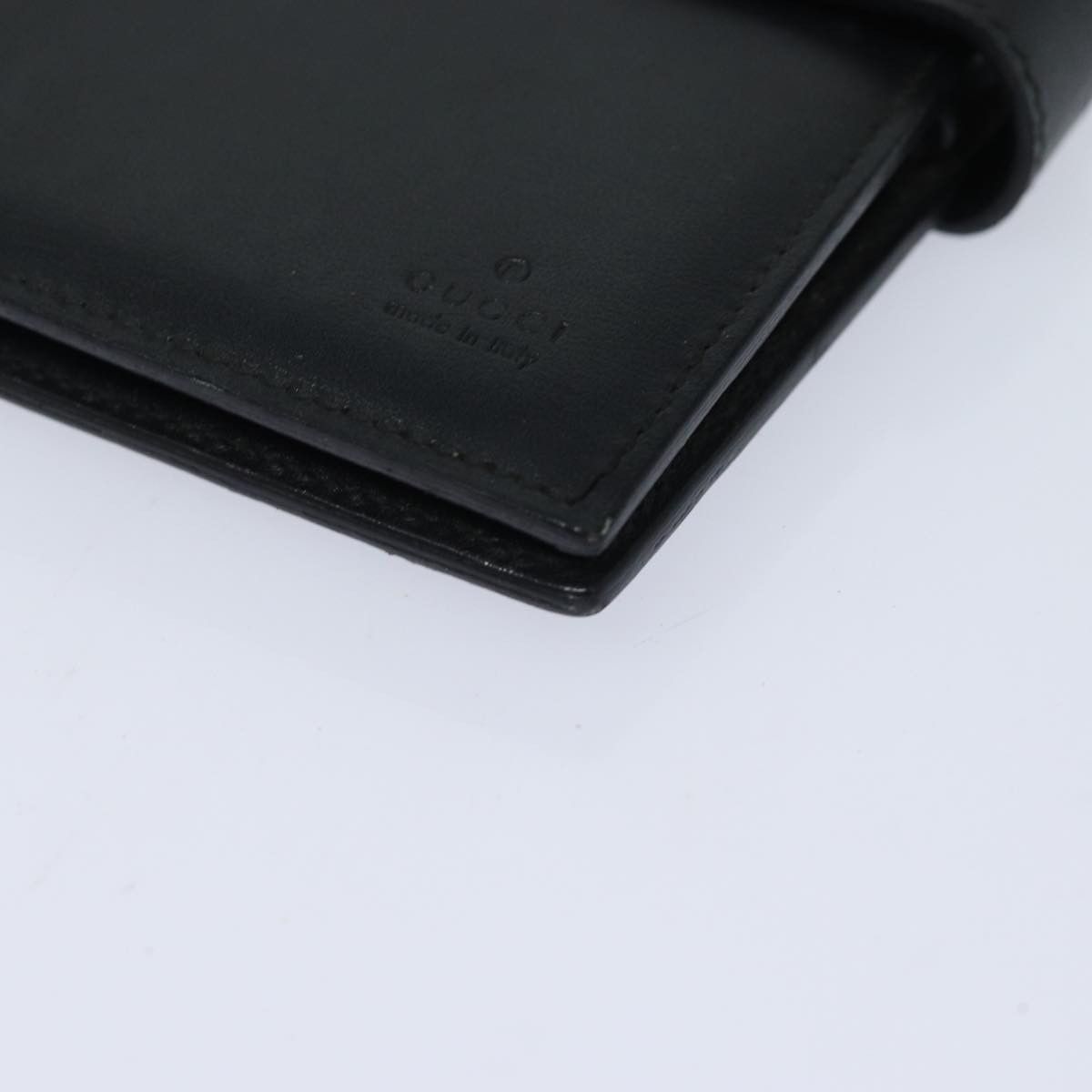 Gucci Couverture Agenda Black Leather Wallet (Pre-Owned) Size ONE SIZE - 11 Thumbnail